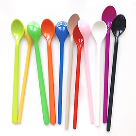 Mua Thìa phíp khuấy sinh tố 10c 1 vỉ. Màu ngẫu nhiên - Duonghieu6789