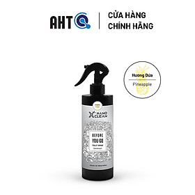 CHAI XỊT DIỆT KHUẨN KHỬ MÙI TOILET NHÀ VỆ SINH -NANO XCLEAN TOILET SPRAY 500ML-NANO BẠC AHT CORP (AHTC)