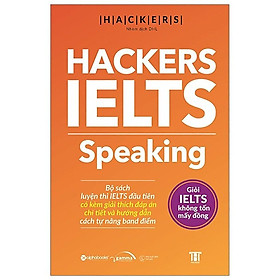 Combo/lẻ hackers ielts: listening + reading + speaking + writing