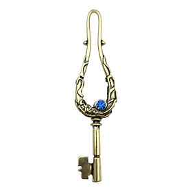 Key Pendant Necklace Props for  Wear Fashionable Statement Charms