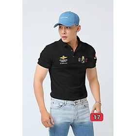 Áo thun tay ngắn cổ bẻ cao cấp nam King168 , áo thun polo nam thời trang cao cấp ATN17