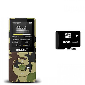 Mua Máy Nghe nhạc Mp3 ruizu x02  + Tặng thẻ nhớ 8Gb Class 10 - Hàng Nhập Khẩu
