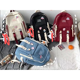 Balo vải học sinh cao cấp ( giao mầu  ngẫu nhiên)