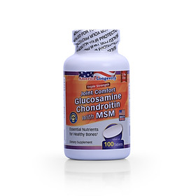 Thực phẩm bảo vệ sức khoẻ Triple Strength Joint Comfort Glucosamine Chondroitin with MSM (100 Viên)