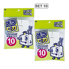 Mua Bộ 2 set mút lau chùi đa năng Melamine (set 10 miếng) - Hàng nội điạ Nhật