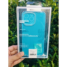 Ốp Điện Thoại NILLKIN TPU Trong Suốt Dành Cho iPhone 14 Pro Max/ 13 Pro Max Siêu Mỏng - Hàng Nhập Khẩu