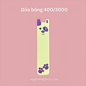 Dũa và làm bóng móng tay hình thú siêu dễ thương Nail Friends từ Hàn Quốc chất lượng cao dũa 180/220 dũa bóng 400/3000