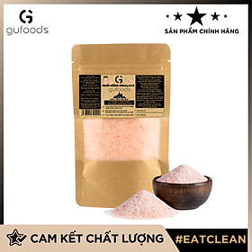 Muối hồng Himalaya GUfoods (dạng hạt mịn) - Tự nhiên, Giàu khoáng chất vi lượng, Không phụ gia, Không tinh chế