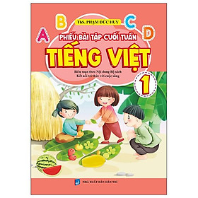 Phiếu Bài Tập Cuối Tuần Tiếng Việt 1