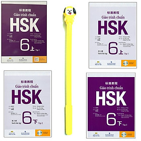 Download sách Combo Giáo Trình Chuẩn HSK 6 Bài Học và Bài Tập ( Trọn Bộ Tập 1-Tập 2) ( Tặng Kèm Viết)