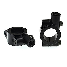 8MM 10MM Universal Aluminum Motorcycle Handlebar Mirror Adaptor Holder Mount Brackets Clamp