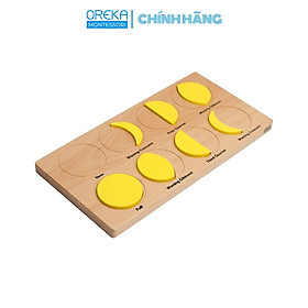 Đồ chơi trẻ em Oreka Montessori Mô hình các pha Mặt trăng - 0790500