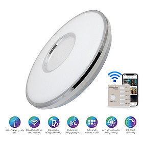 Đèn LED ốp trần điều khiển từ xa bằng Bluetooth/Wi-Fi Rạng Đông model LN19.BLE 490/40W