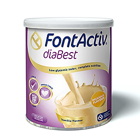 Sữa tiểu đường - FontActiv® diaBest-400g (Thực phẩm chức năng dành cho người ăn kiêng, tiểu đường)