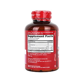 America Schiff Super Calcium 1200 mg with Vitamin D 120CT 120 softgel