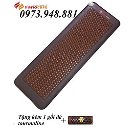 Mua Thảm/Nệm đá nhiệt nóng Fanocare kích thước 50*150cm FN01A (Tặng kèm 1 gối đá tourmaline)