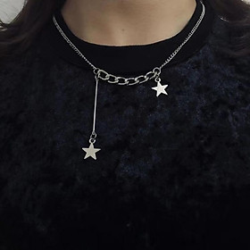 Dây chuyền vòng cổ mix sao unisex