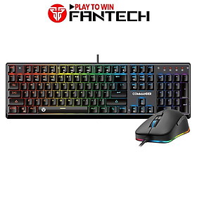 Mua Combo Bàn Phím Cơ Full-sized + Chuột Gaming Có Dây Fantech MVP862 COMMANDER -HÀNG CHÍNH HÃNG