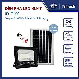 Đèn led năng lượng mặt trời 100w Jindian JD-T100
