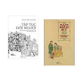 Combo 2 cuốn sách: Tập tục đời người + Nam Biều Ký - An Nam Qua Du Ký Của Thủy Thủ Nhật Bản Cuối Thế Kỷ XVIII