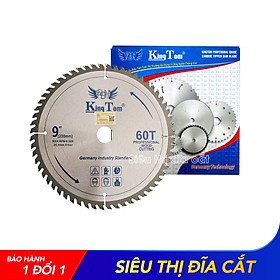 Mua Lưỡi Cưa - Lưỡi Cắt Gỗ Cao Cấp 230-60 Răng KingTom - Chuyên Gỗ Cứng  Gỗ Có Đinh