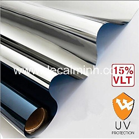 Mua {Combo Lẻ} Decal phim Phản quang dán cửa kính chống UV  cách nhiệt (khổ 1m) cao cấp