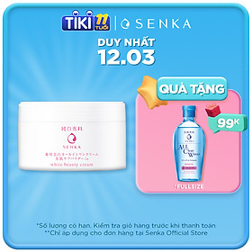 Kem dưỡng trắng da nâng tông 3 trong 1 Senka White Beauty 100g
