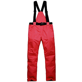Winter Warm Snow Pants Cold Weather Skiing Pants Trousers with Removable Suspenders for Skiing Snowboarding Shoveling