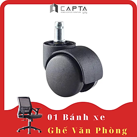 Mua Bánh xe cho ghế xoay văn phòng nhựa cứng cáp trượt tốt hàng nhập khẩu - Tự lắp ráp đơn giản tại nhà
