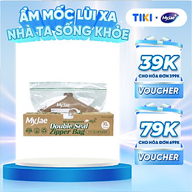 Túi zip Myjae hai đường kéo tự huỷ sinh học (XL)