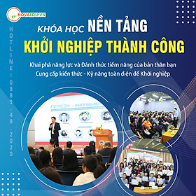 Khoá học nền tảng khởi nghiệp thành công