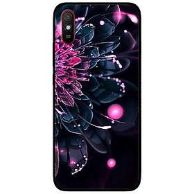 Ốp lưng dành cho Xiaomi Redmi 9 - Redmi 9A - mẫu Mẫu Đơn Hồng Đenm