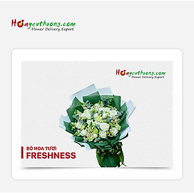 Hoa Yêu Thương - Evoucher Bó Hoa Tươi - Freshness