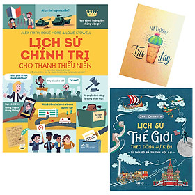 Download sách Combo Lịch Sử Thế Giới Theo Dòng Sự Kiện - Từ Thời Đồ Đá Tới Thời Hiện Đại và Lịch Sử Chính Trị Cho Thanh Thiếu Niên( Tặng Kèm Sổ Tay Xương Rồng)