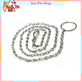 Dây xích Inox cho thú cưng - Dây dắt chó mèo