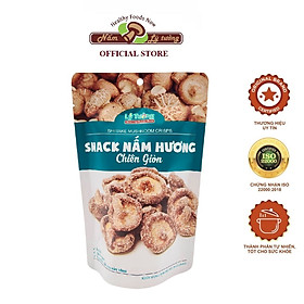 Snack nấm hương khô chiên giòn - Nấm Lý tưởng - 30g