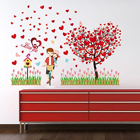 Mua Decal dán tường Cặp Đôi TuLip - SS59