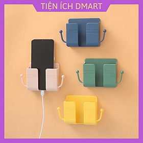 Mua kệ dán tường để điện thoại có tai để remote   giá đỡ điện thoại có móc treo
