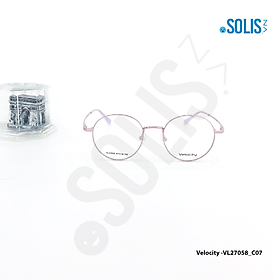 Gọng kính KL hiệu Velocity VL27058 - GỌNG KÍNH KIM LOẠI HIỆU VELOCITY VL27058 KÍCH THƯỚC 47-18-142