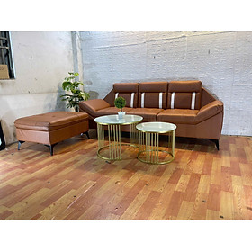Sofa băng 2m kèm đôn nệm Juno sofa HLMCT màu lựa chọn kèm bàn như hình