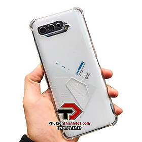 Ốp lưng dành cho ASUS ROG Phone 3, ROG Phone 5 trong suốt chống sốc