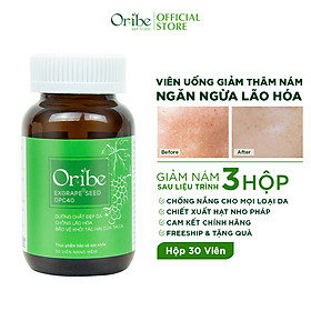 Viên Uống Đẹp Da Chống Nám Ngăn Ngừa Lão Hóa Oribe (Hộp 30 viên)