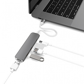 Hyperdrive USB Type-C Hub With 4K HDMI Support (For 2016 Macbook Pro & 12″ Macbook)- CHÍNH HÃNG