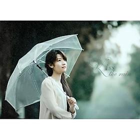 Mua Ô dù trong suốt( xanh dương  xanh lá  tím vàng hồng