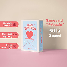  Bộ Bài Cặp Đôi Our Memories Kết Nối Và Thấu Hiểu Đối Phương Card Game Dành Cho Cặp Đôi Yêu Nhau