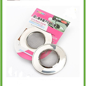 Mua Set 2 lọc rác inox bồn rửa chén  chậu rửa bát  nhà tắm thông minh cao cấp chống gỉ loại tròn tiện ích