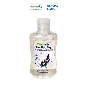 Gel rửa tay Pharmacity - Hương hoa oải hương - 90ml