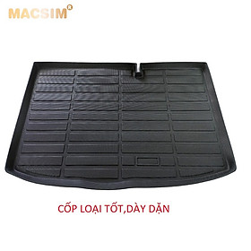 Thảm lót cốp xe ô tô KIA Sonet chất liệu TPE cao cấp màu đen