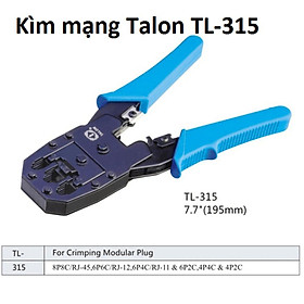 Hình ảnh Kìm bấm mạng đa năng cao cấp Talon TL-315