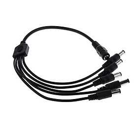 30cm DC Female to Male Power Splitter Cable Cord for Security CCTV Cameras